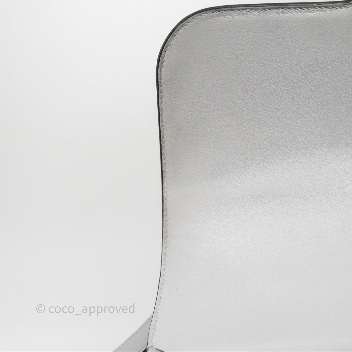 Hermès Constance 24 Gris Mouette 4Z Epsom Palladium Hardware