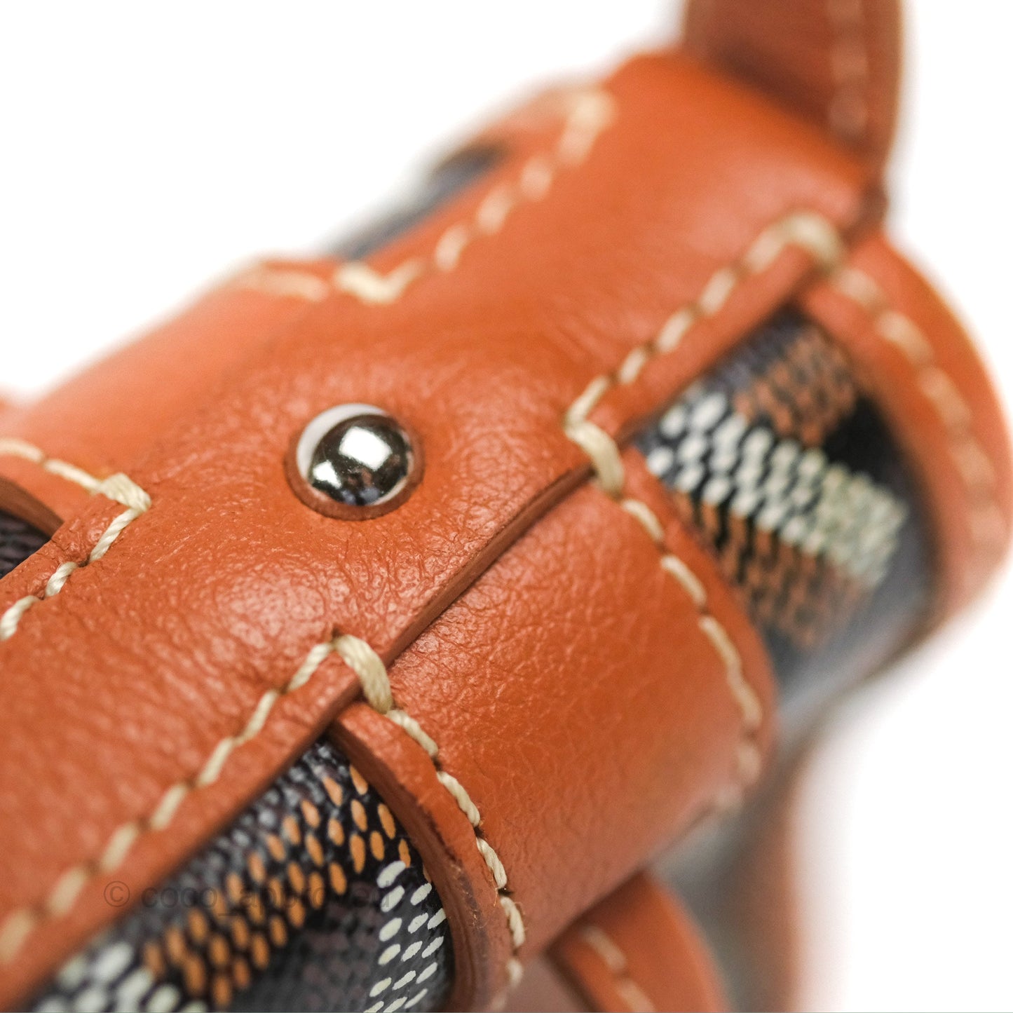 Goyard Petit Flot Bucket Bag Black & Tan Goyardine