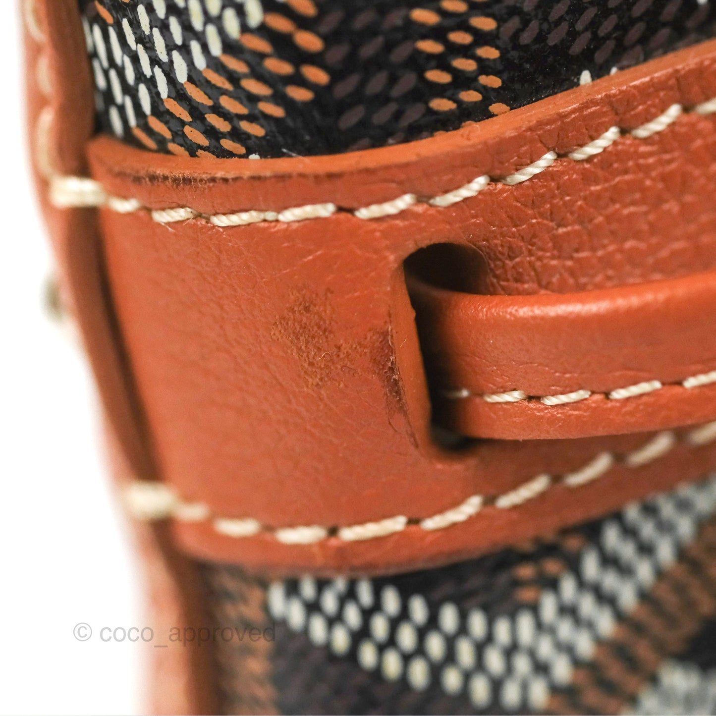 Goyard Petit Flot Bucket Bag Black & Tan Goyardine