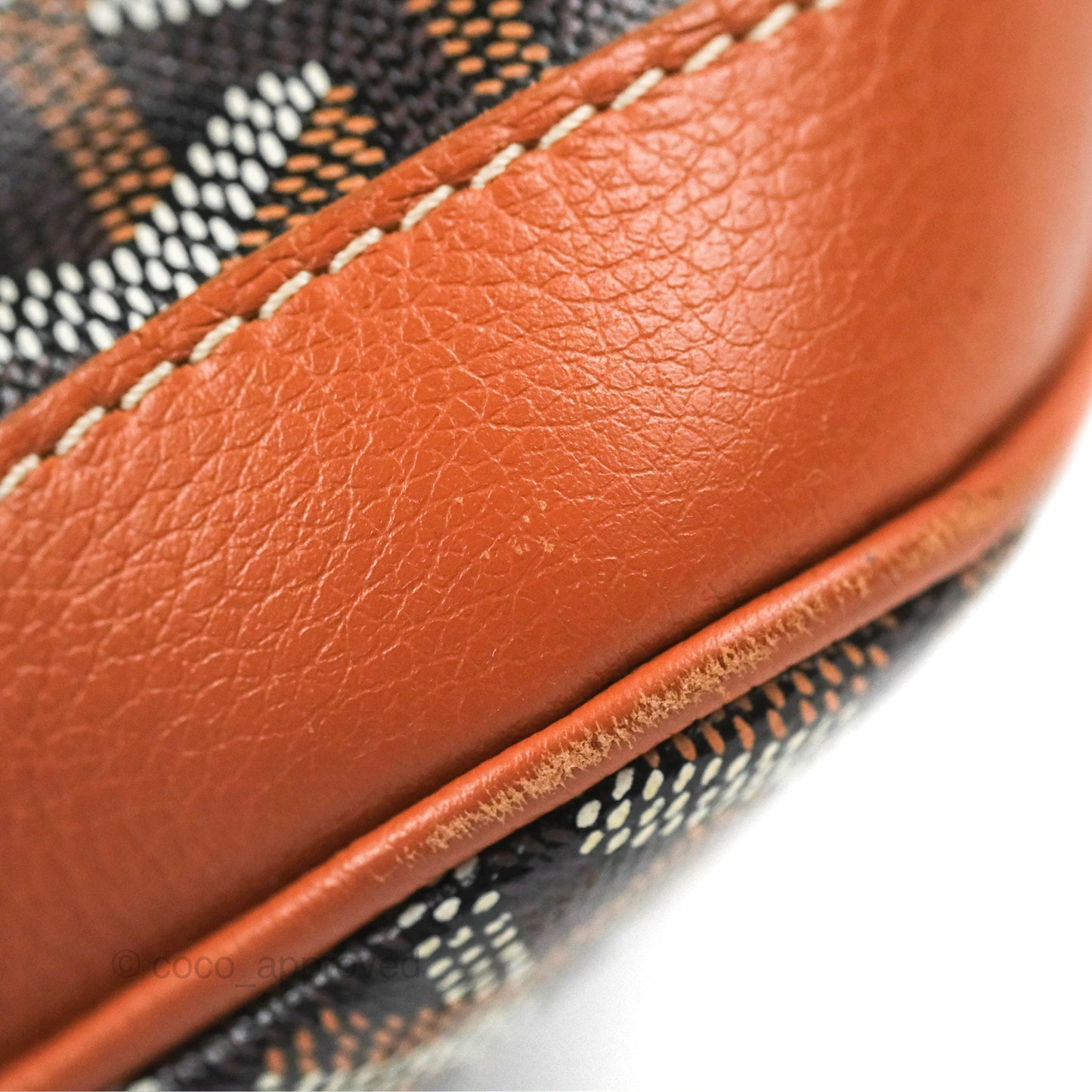 Goyard Petit Flot Bucket Bag Black & Tan Goyardine