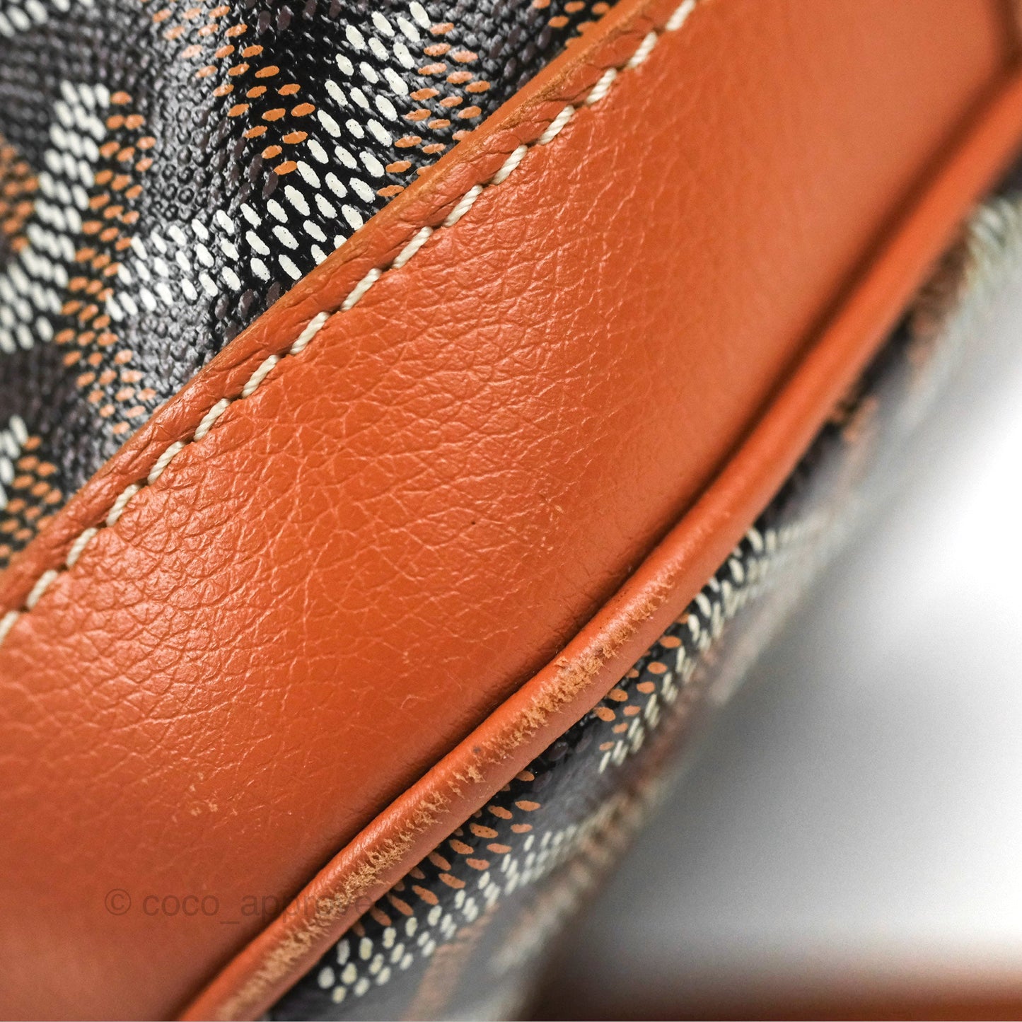 Goyard Petit Flot Bucket Bag Black & Tan Goyardine