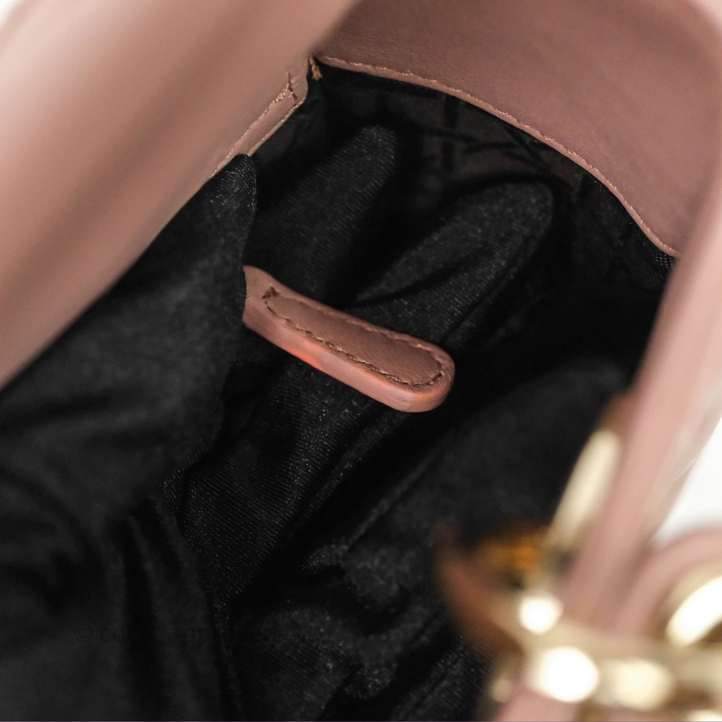 Christian Dior Small Lady Dior My ABCDior Bag Blush Cannage Lambskin