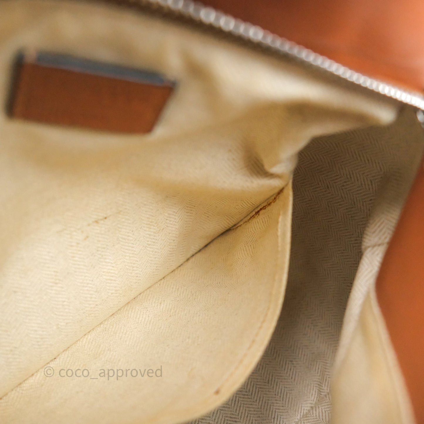 Loewe Small Puzzle Bag Tan Calfskin Silver Hardware
