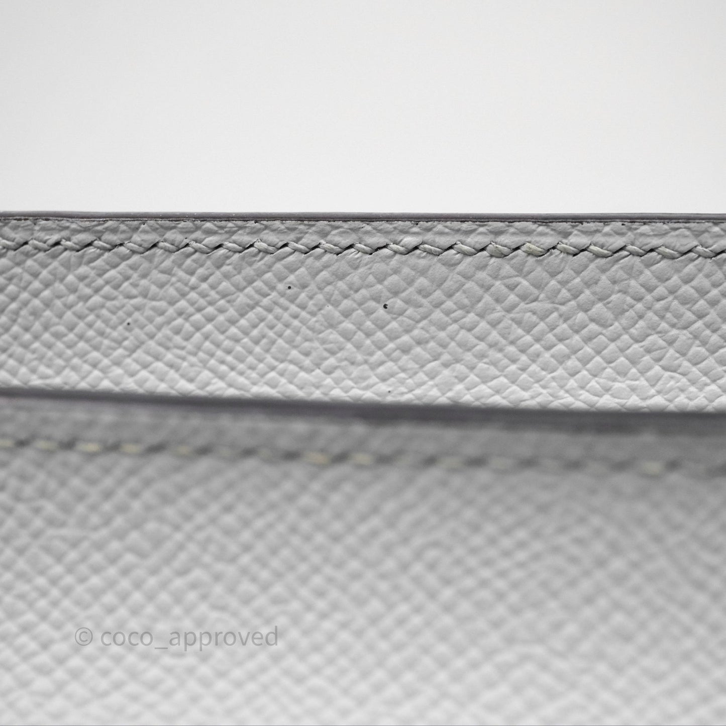 Hermès Constance 24 Gris Mouette 4Z Epsom Palladium Hardware