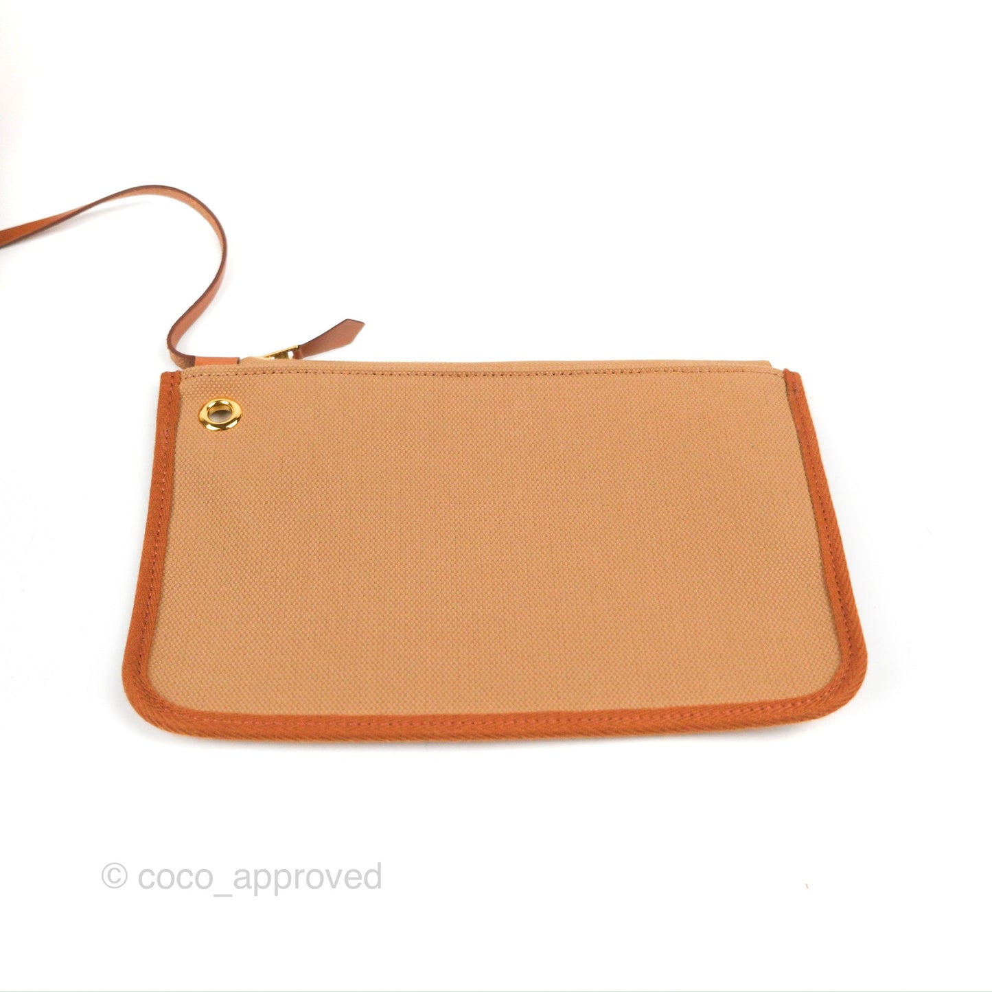 Hermès Herbag Zip Retourne 31 Chai 0M/Fauve 34 Canvas Gold Hardware