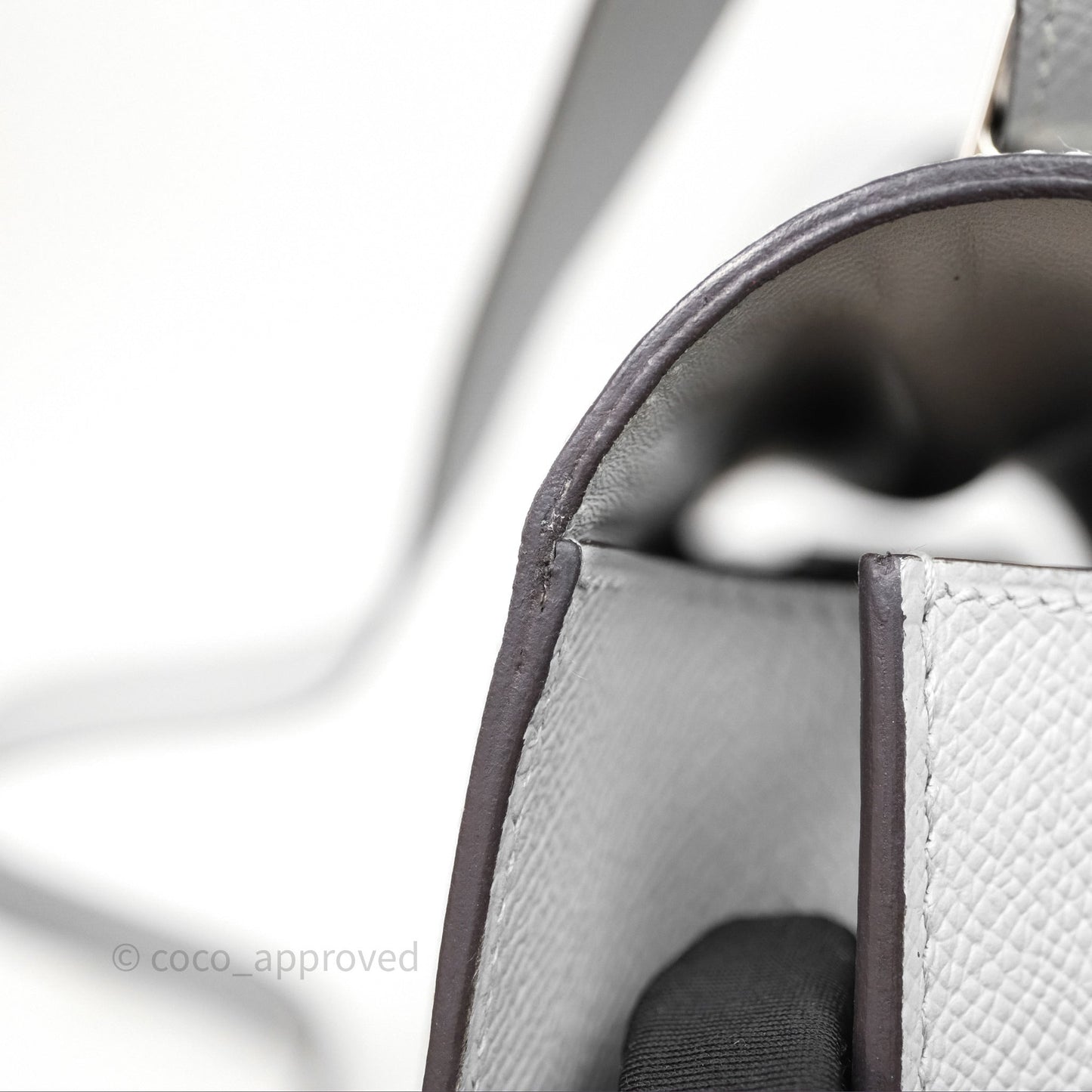 Hermès Constance 24 Gris Mouette 4Z Epsom Palladium Hardware