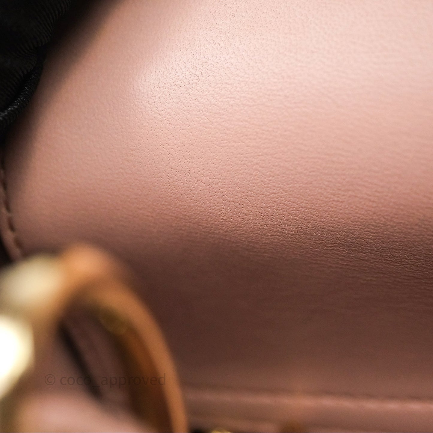 Christian Dior Small Lady Dior My ABCDior Bag Blush Cannage Lambskin