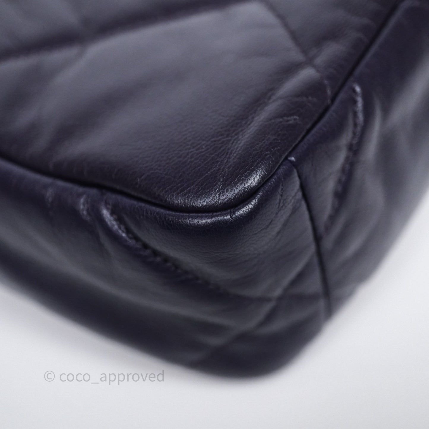 Chanel 19 Small Dark Purple Mixed Hardware