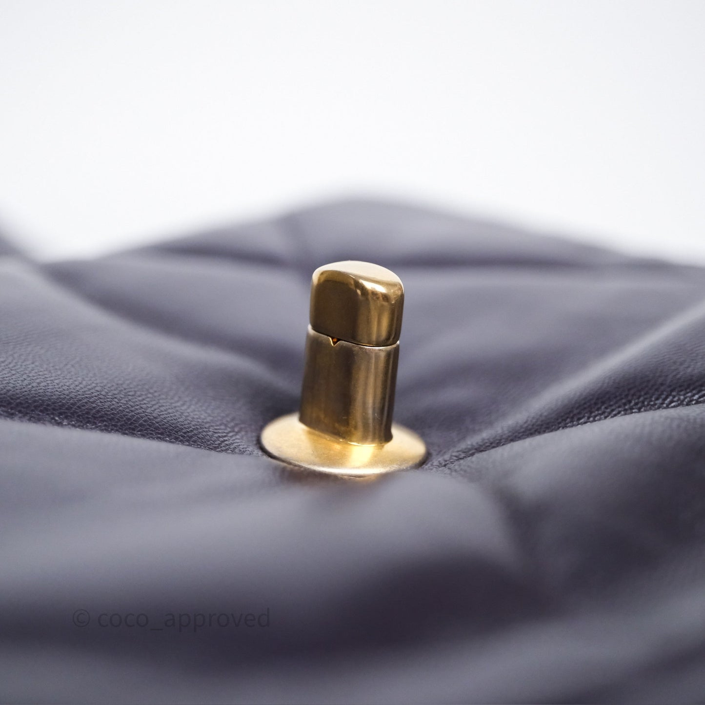 Chanel 19 Small Dark Purple Mixed Hardware