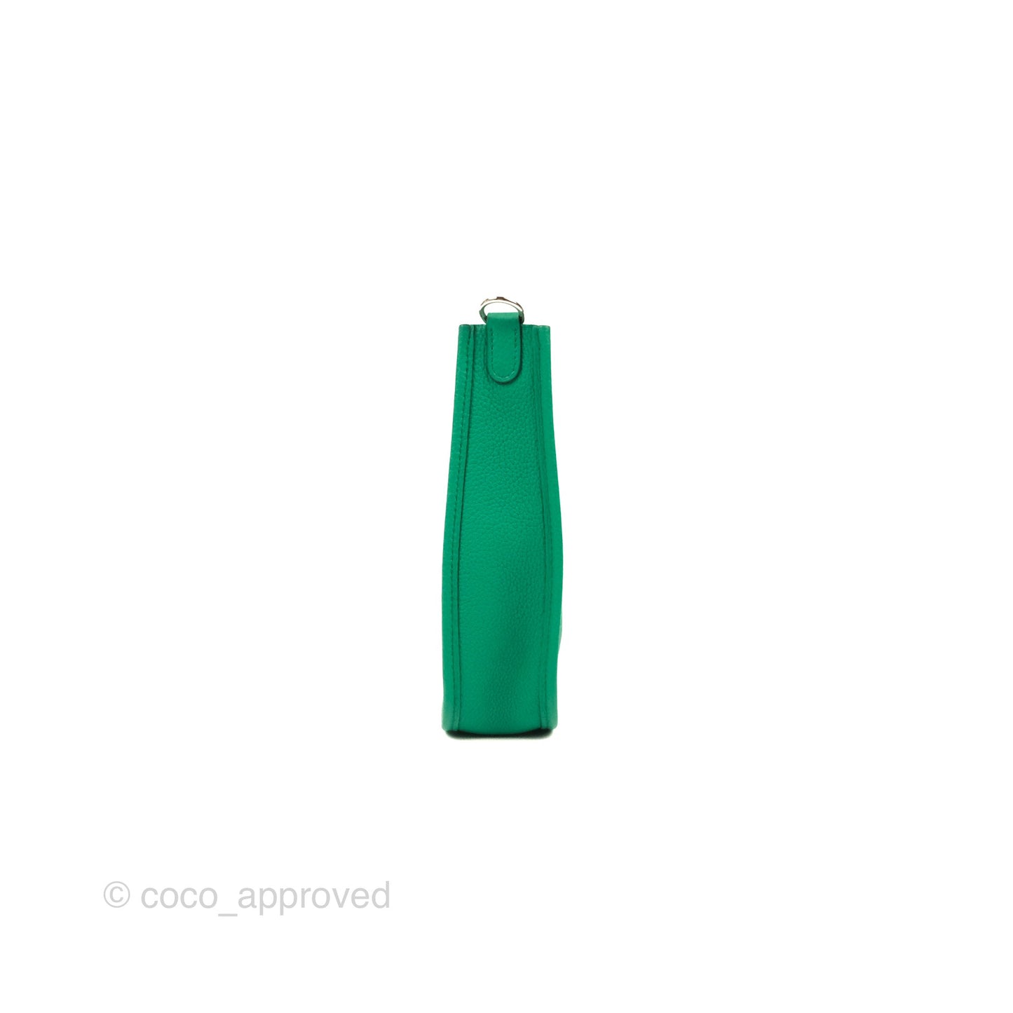 Hermès Mini Evelyne 16 Vert Jade Clemence Palladium Hardware