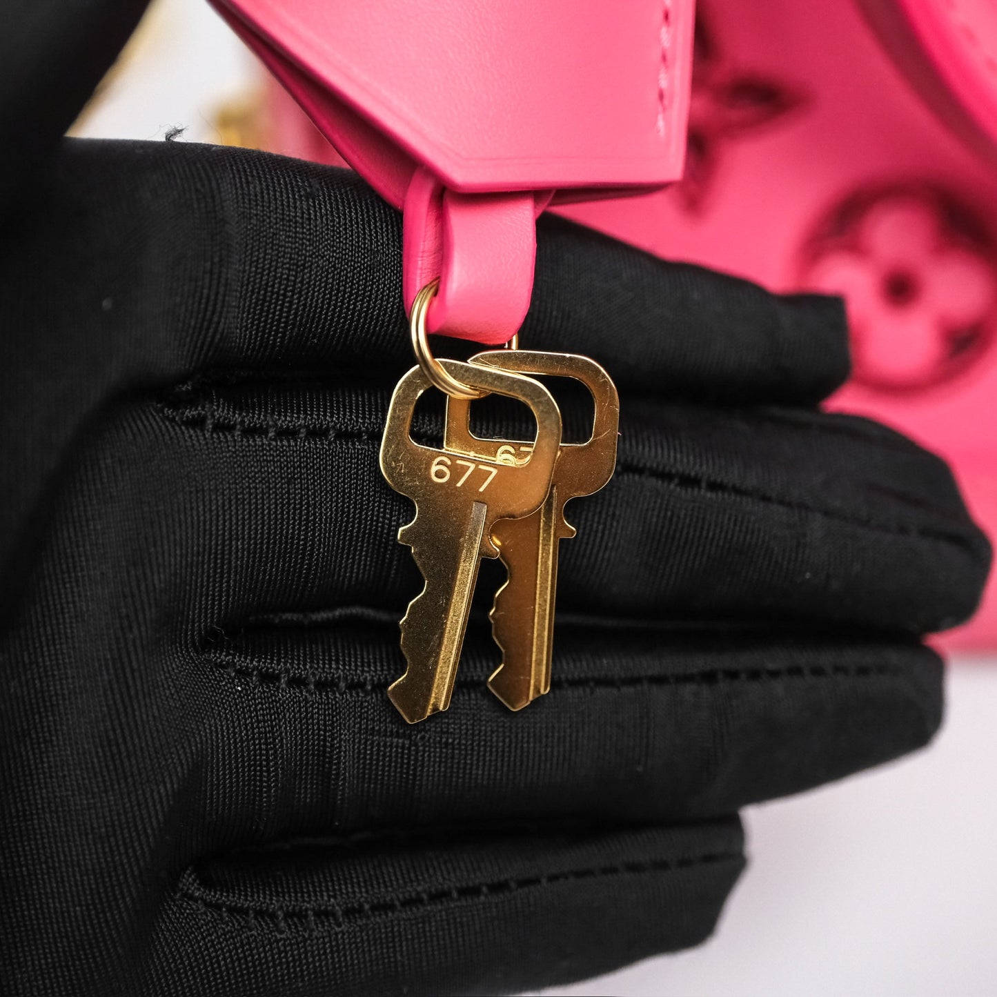 Louis Vuitton Alma BB Broderie Anglaise Rose