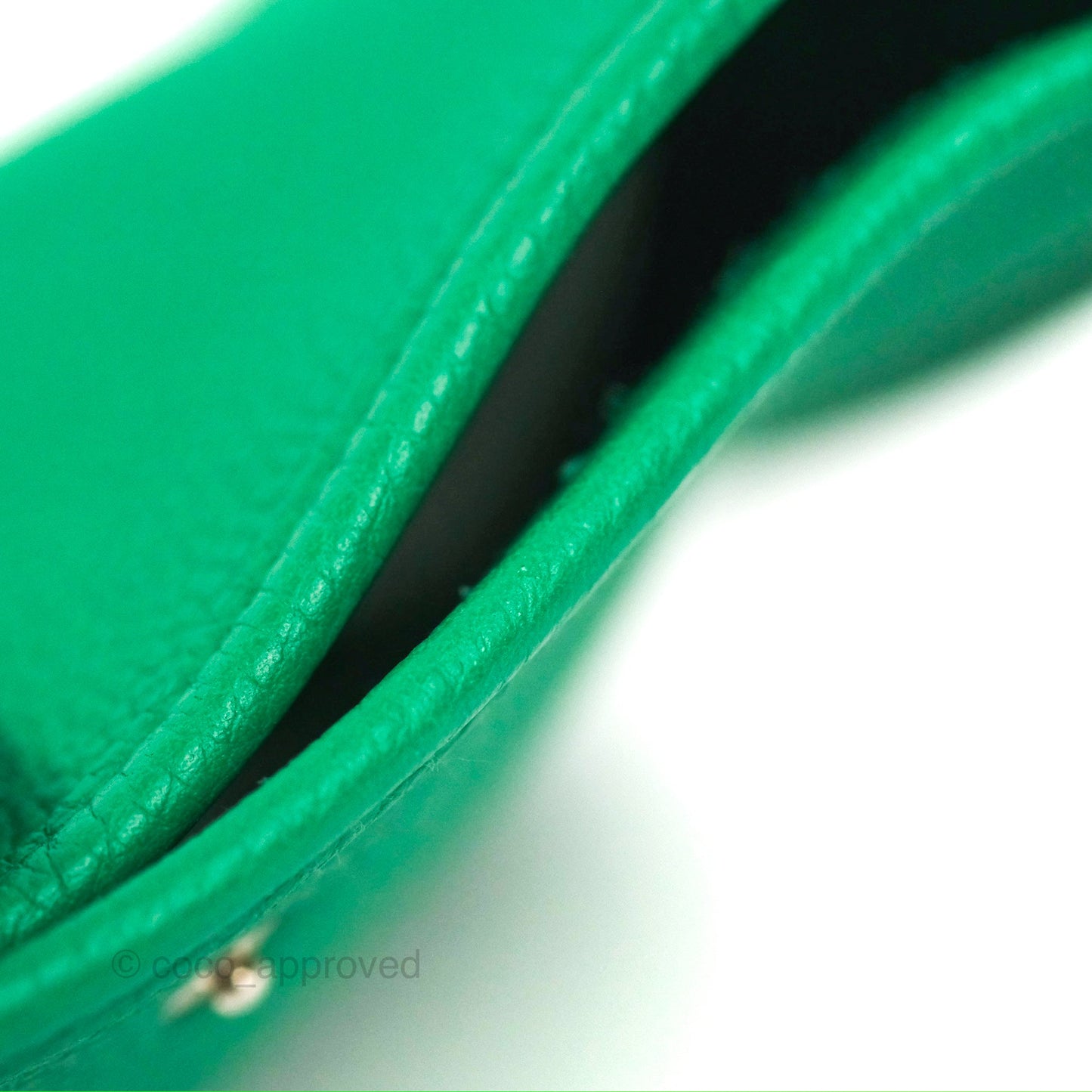 Hermès Mini Evelyne 16 Vert Jade Clemence Palladium Hardware