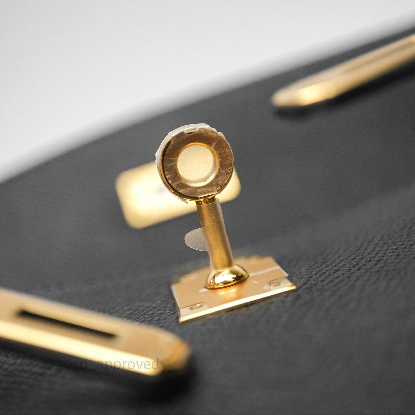 Hermès Kelly 25 Sellier Black Noir 89 Veau Epsom Gold Hardware