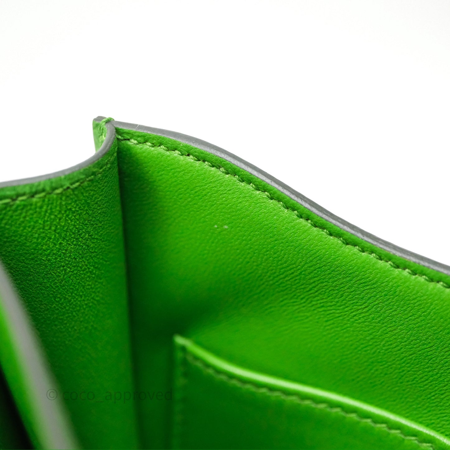 Hermès Constance Mini 18cm Vert Yucca A8 Epsom Gold Hardware