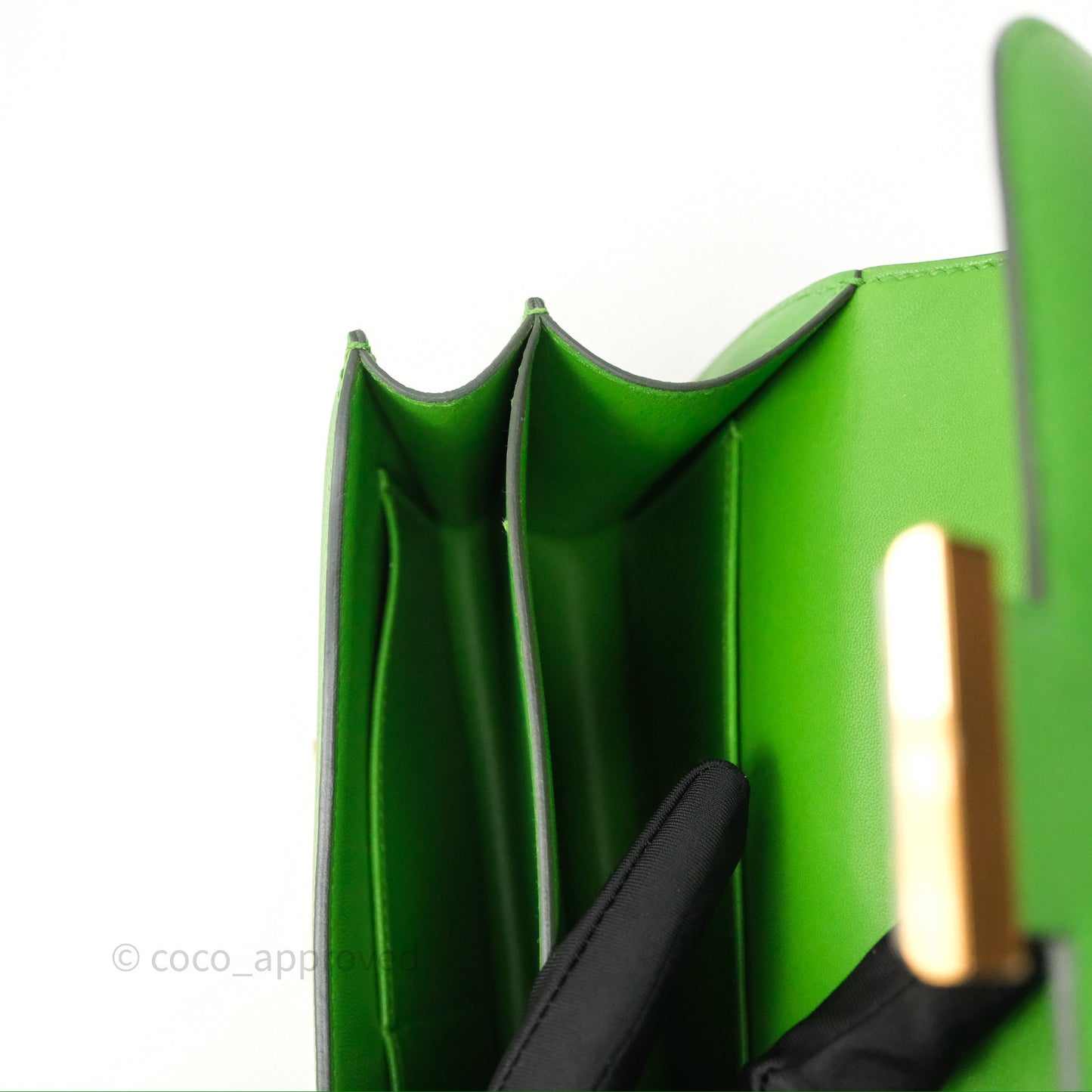 Hermès Constance Mini 18cm Vert Yucca A8 Epsom Gold Hardware