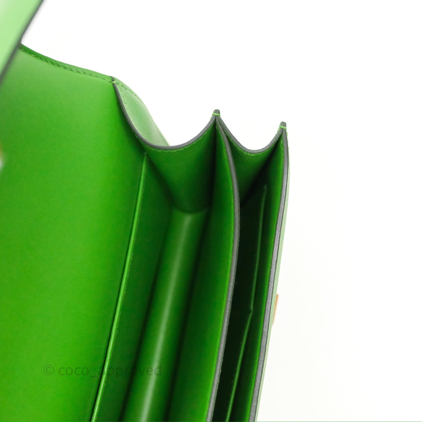 Hermès Constance Mini 18cm Vert Yucca A8 Epsom Gold Hardware