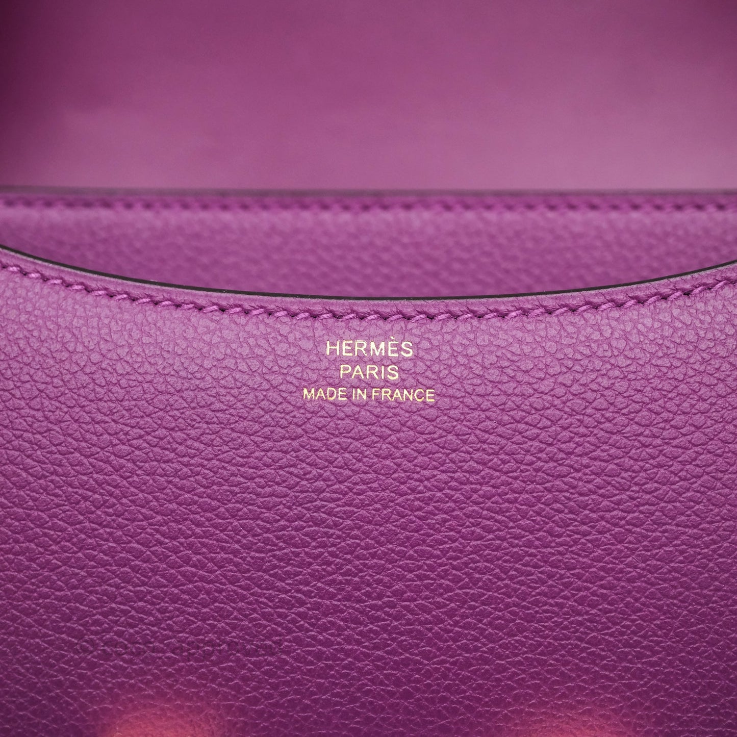 Hermès Constance Mini 18cm Anemone P9 Evercolor Gold Hardware
