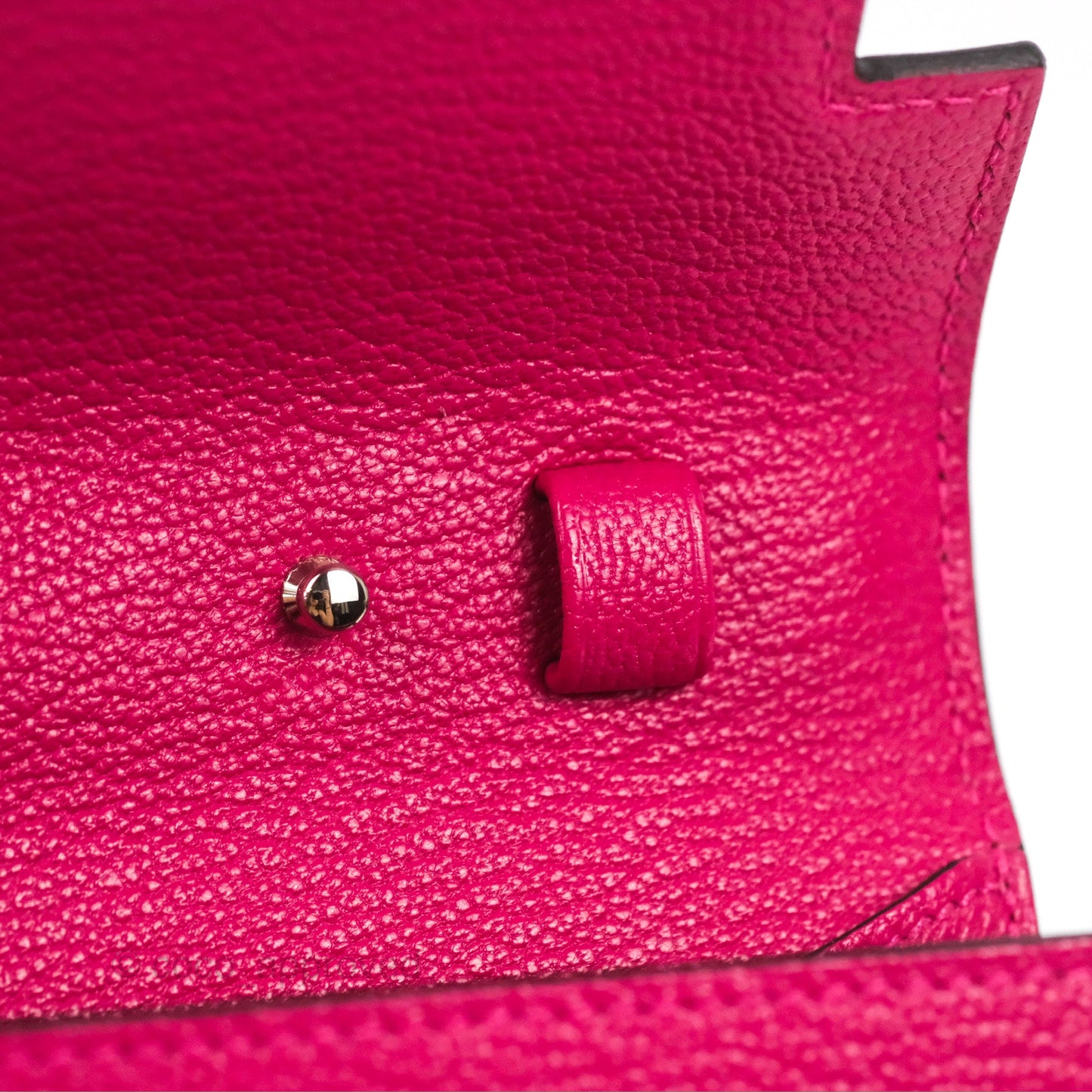 Hermès Kelly To Go Wallet Rose Mexico Chevre Mysore Palladium Hardware