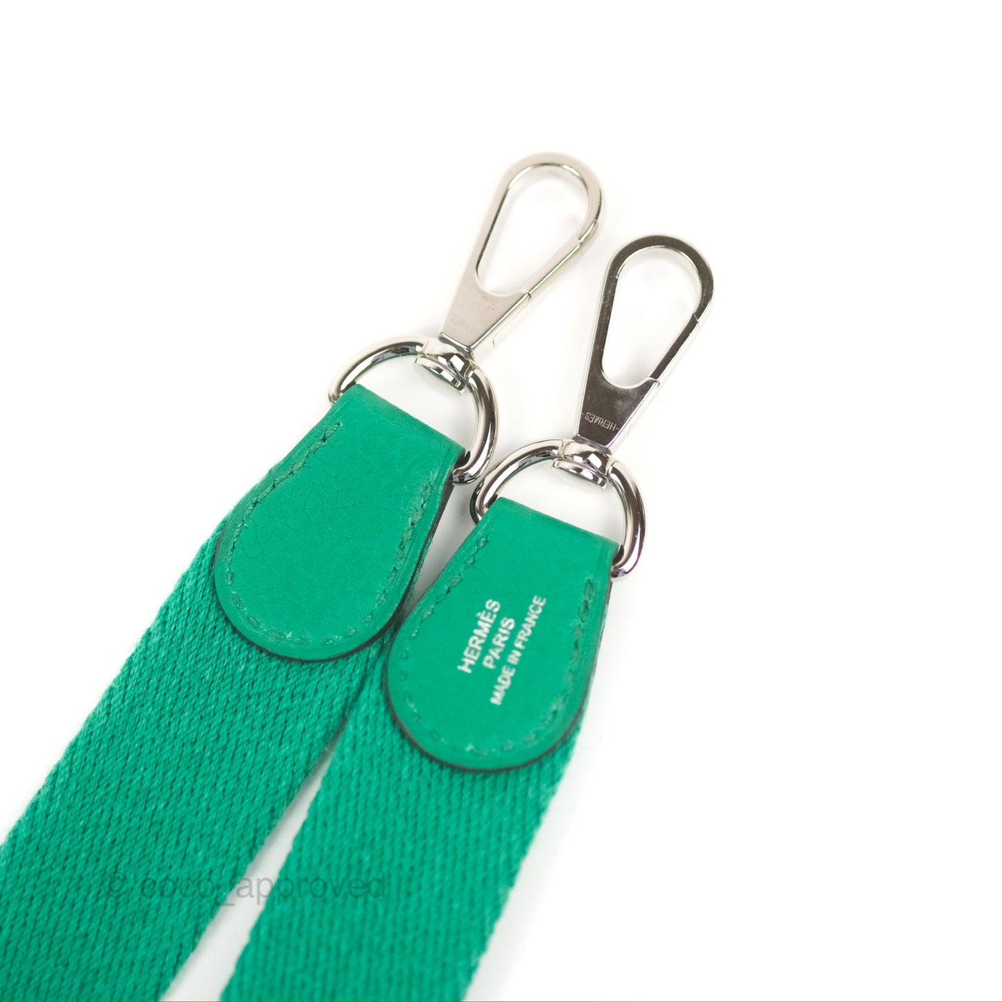Hermès Mini Evelyne 16 Vert Jade Clemence Palladium Hardware