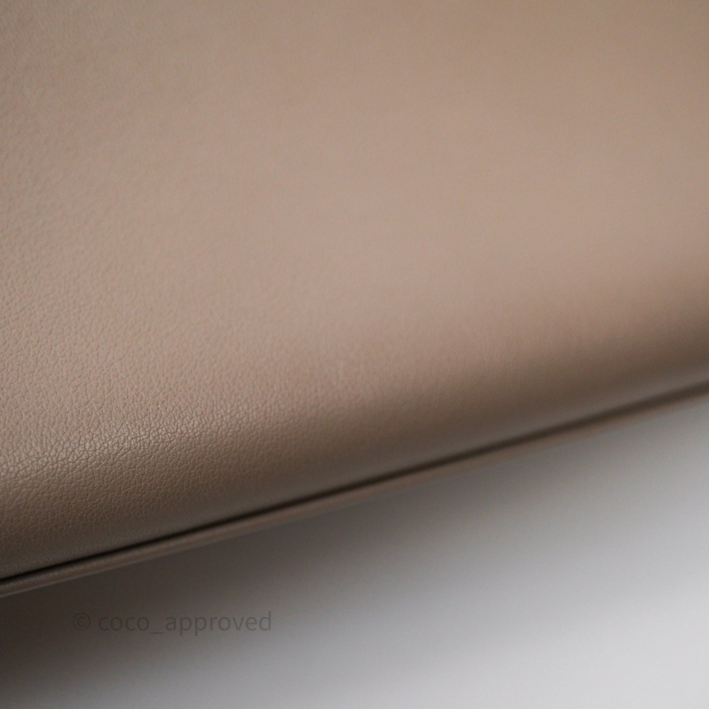 Hermès Kelly Pochette Gris Asphalte M8 Swift Gold Hardware