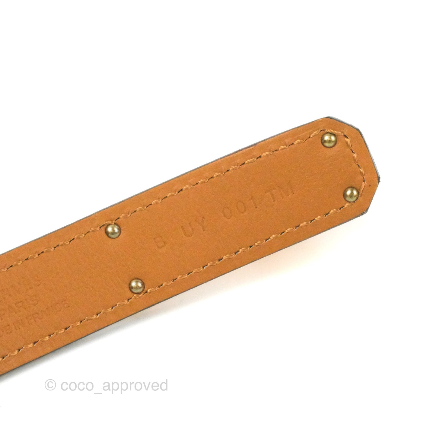 Hermès Epsom Kelly Buckle Belt Rose Gold Hardware