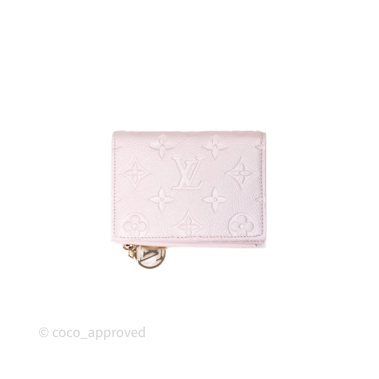 Louis Vuitton Lisa Wallet Snowy Pearl Monogram