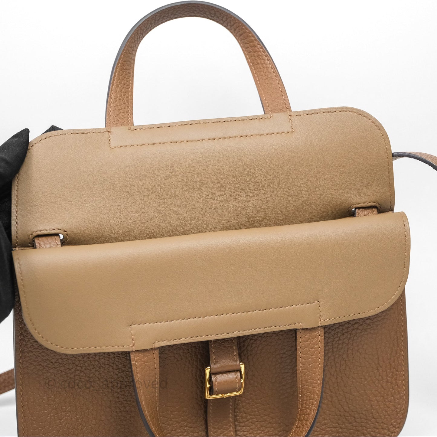 Hermès Halzan 25 Alezan 3G Clemence Gold Hardware