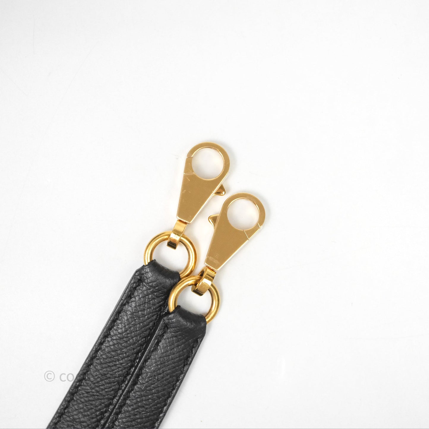Hermès Kelly 25 Sellier Black Noir 89 Veau Epsom Gold Hardware
