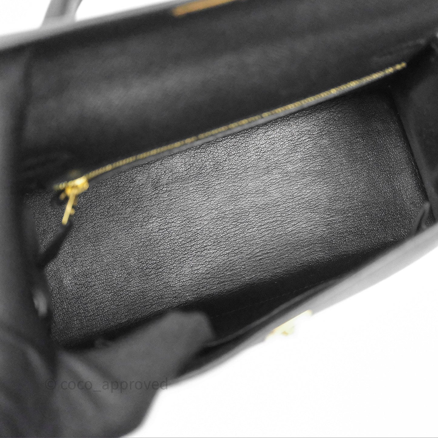 Hermès Kelly 25 Sellier Black Noir 89 Veau Epsom Gold Hardware