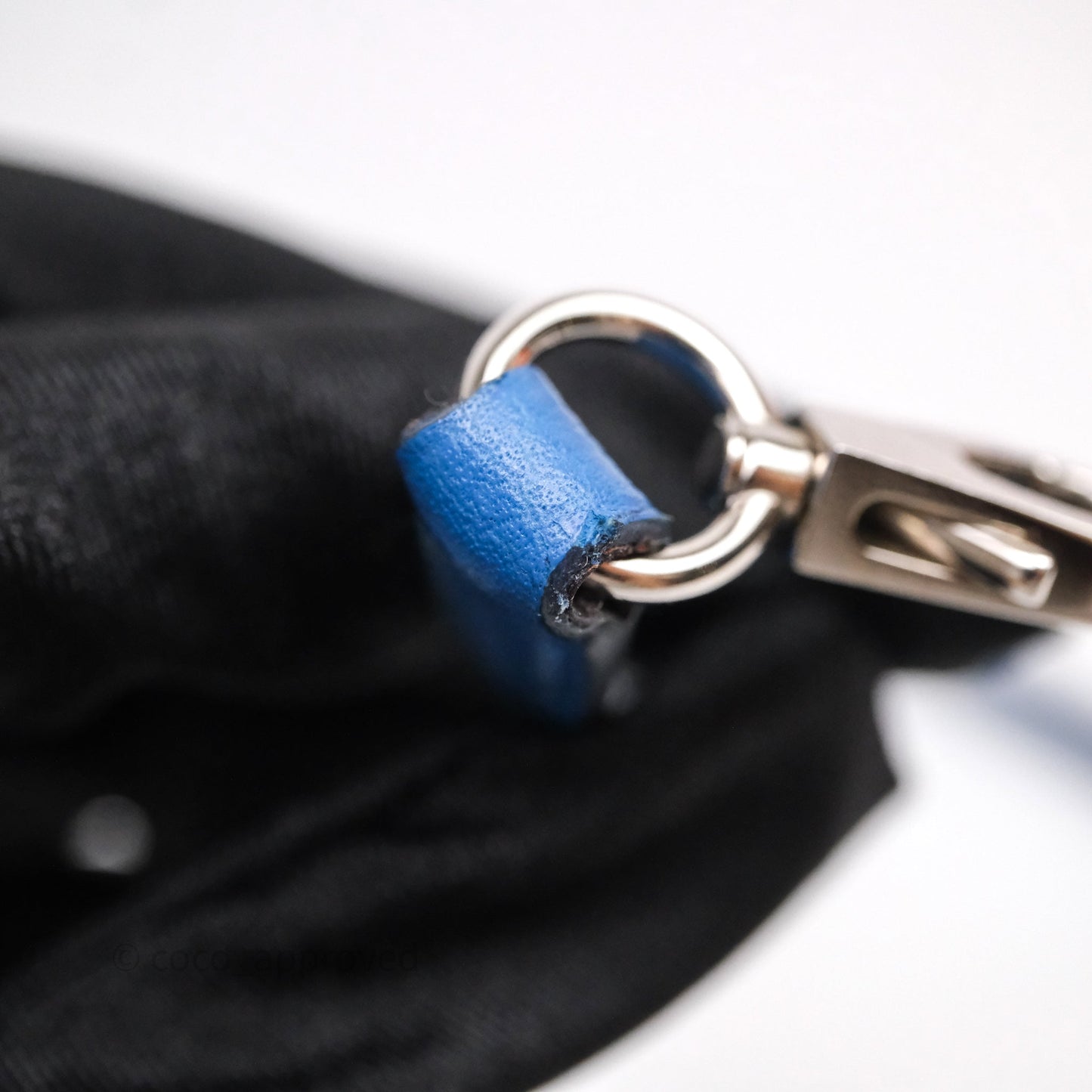 Hermes Mini Bolide 1923 Veau evercolor Bleu Zellige I7 Palladium Hardware