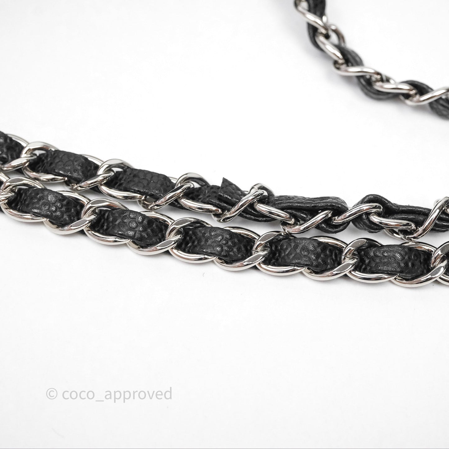 Chanel Small Classic Flap Quilted Black Caviar Silver Hardware