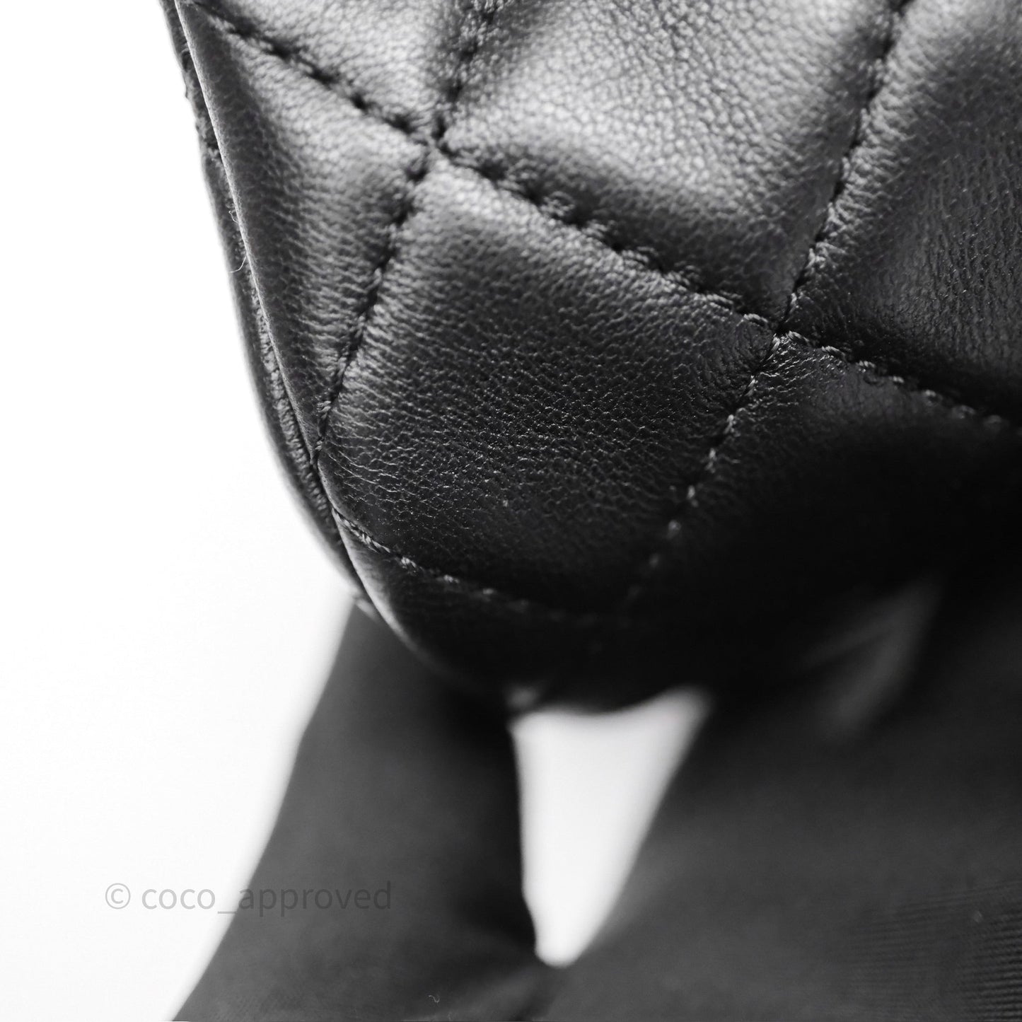 Chanel Mini Rectangular Pearl Crush Quilted Black Lambskin Aged Gold Hardware