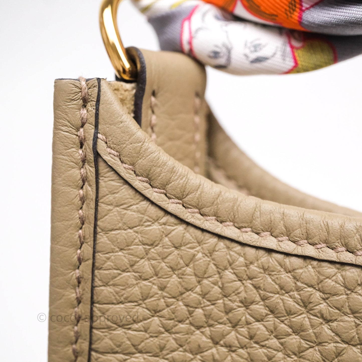 Hermes Evelyne 16 Amazone Beige Marfa 8Q Clemence Gold Hardware