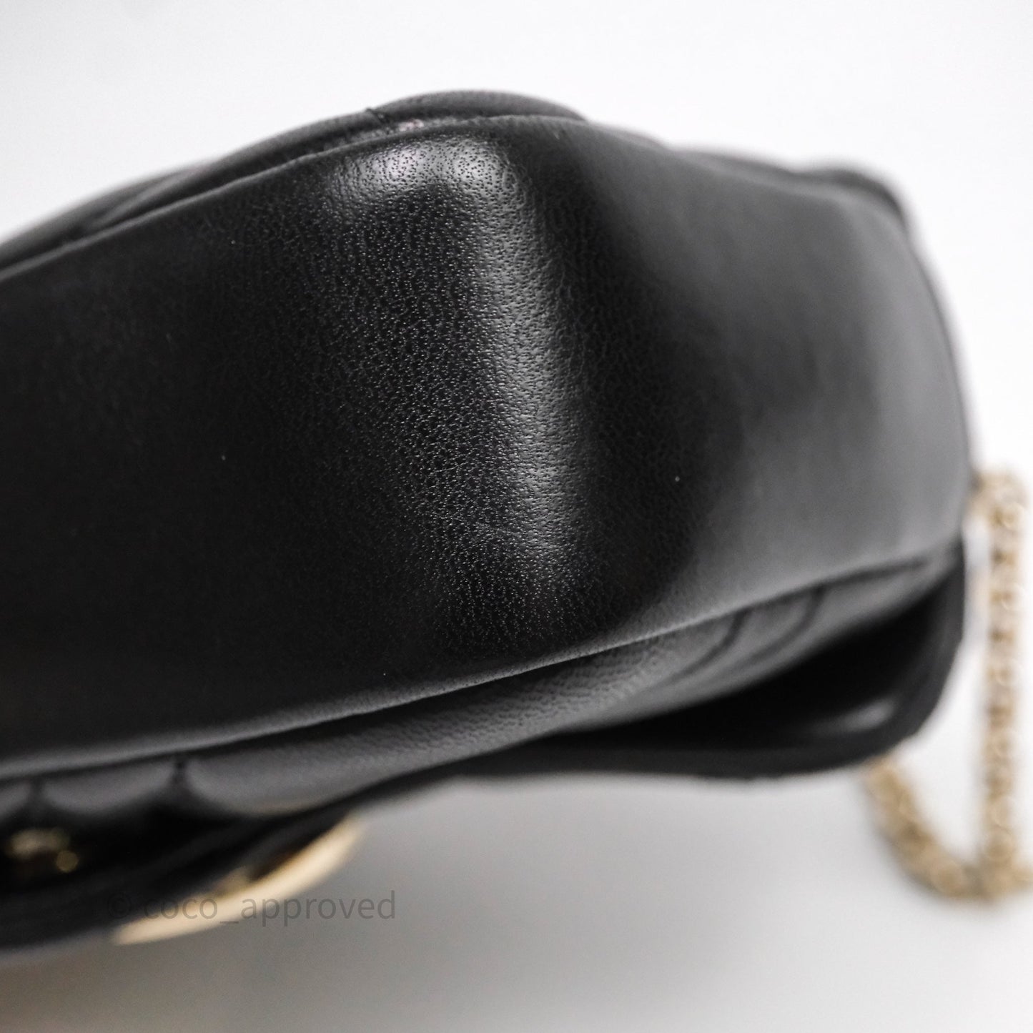 Gucci GG Marmont Super Mini Black Shoulder Bag