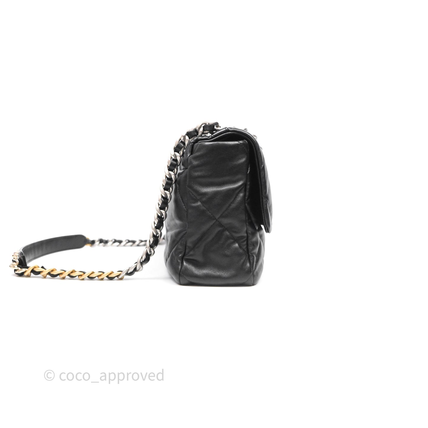 Chanel 19 Medium Black Mixed Hardware