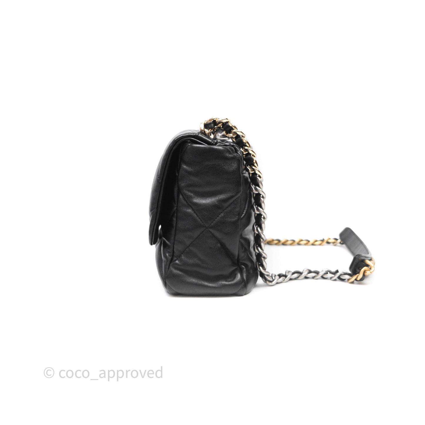 Chanel 19 Medium Black Mixed Hardware