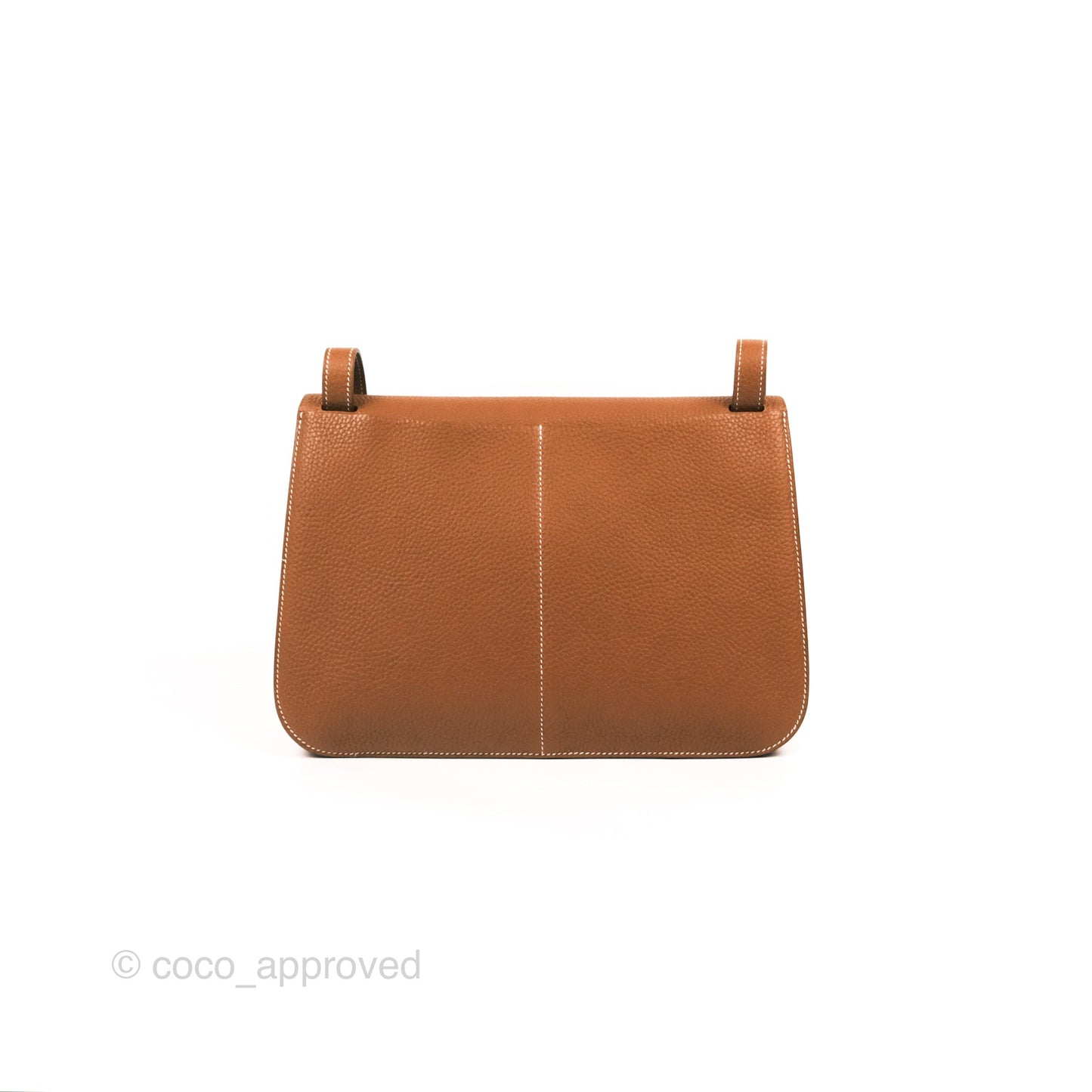 Hermès Halzan 31 Gold Clemence Palladium Hardware