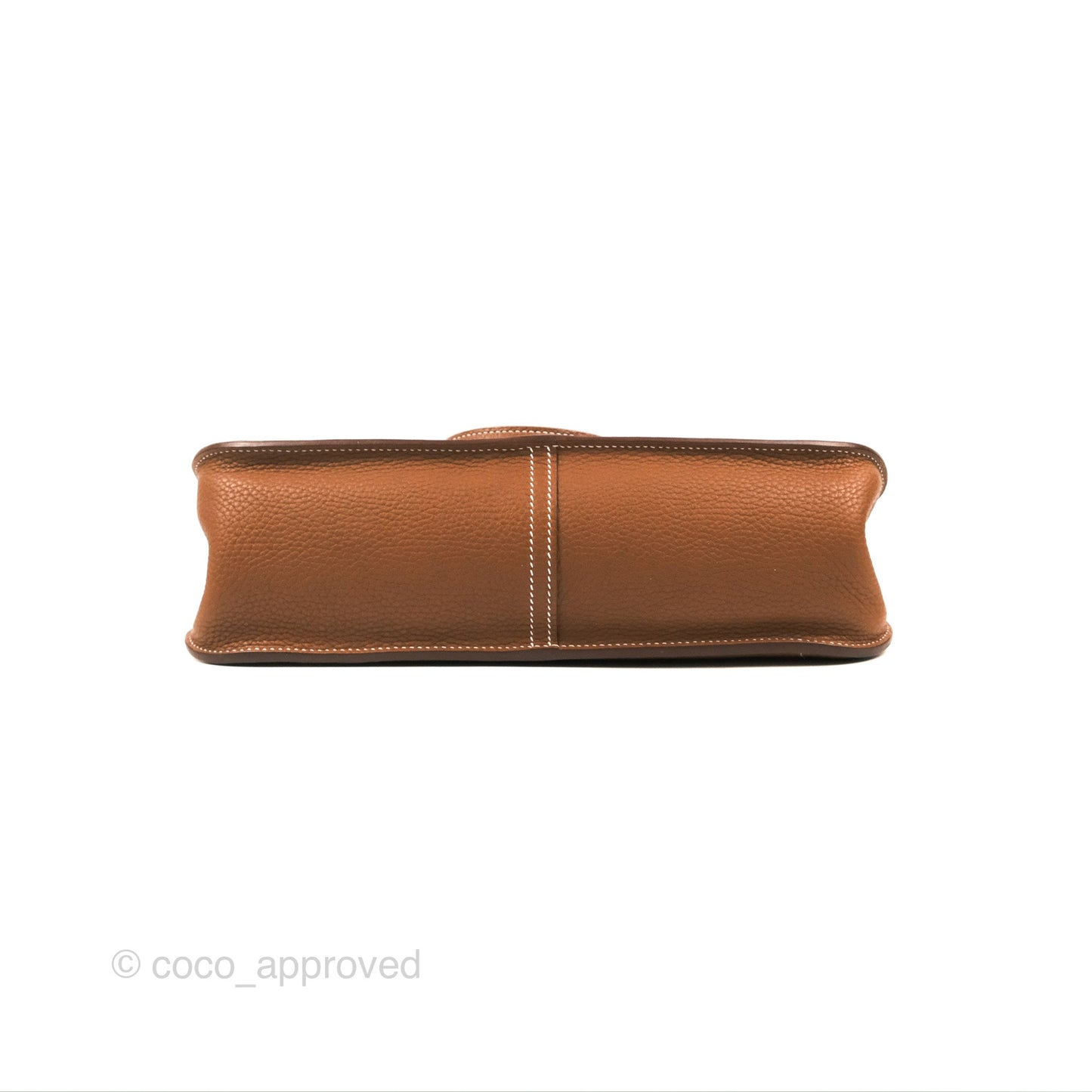 Hermès Halzan 31 Gold Clemence Palladium Hardware