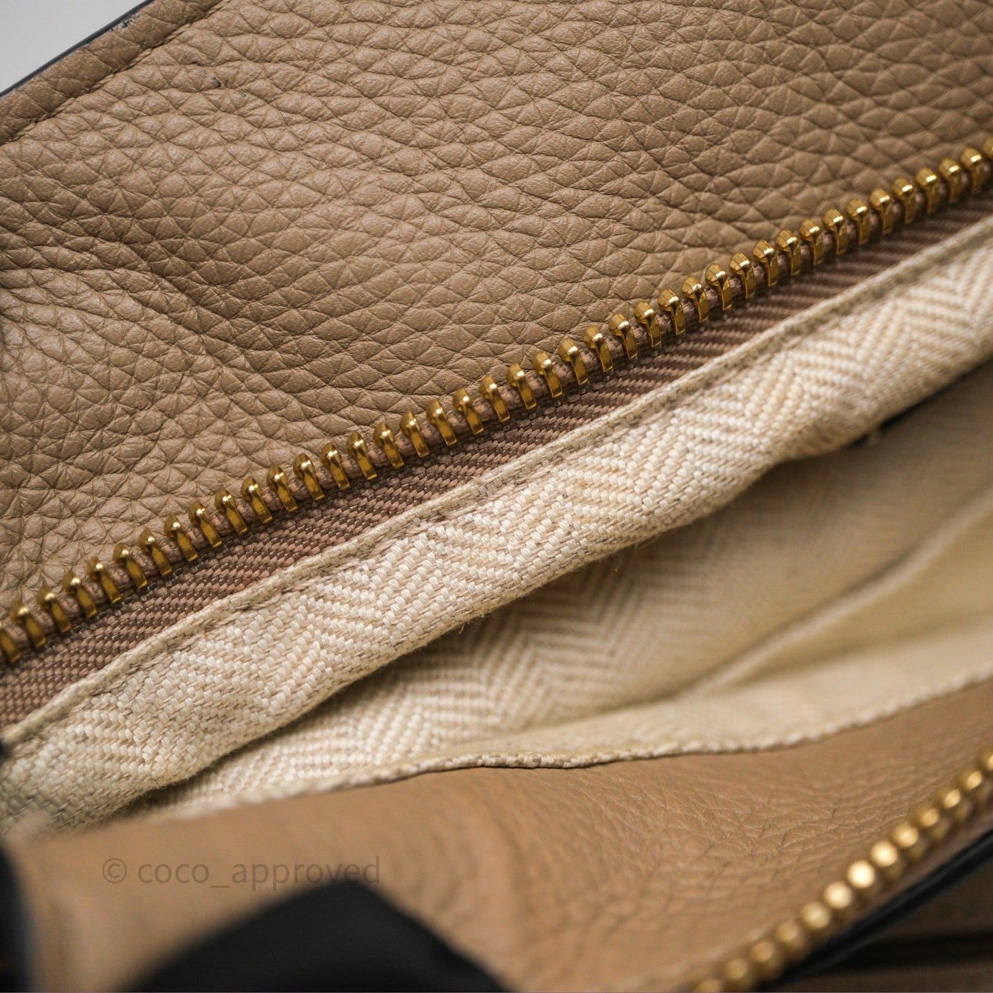 Loewe Small Puzzle Bag Sand Mink Grained Calfskin