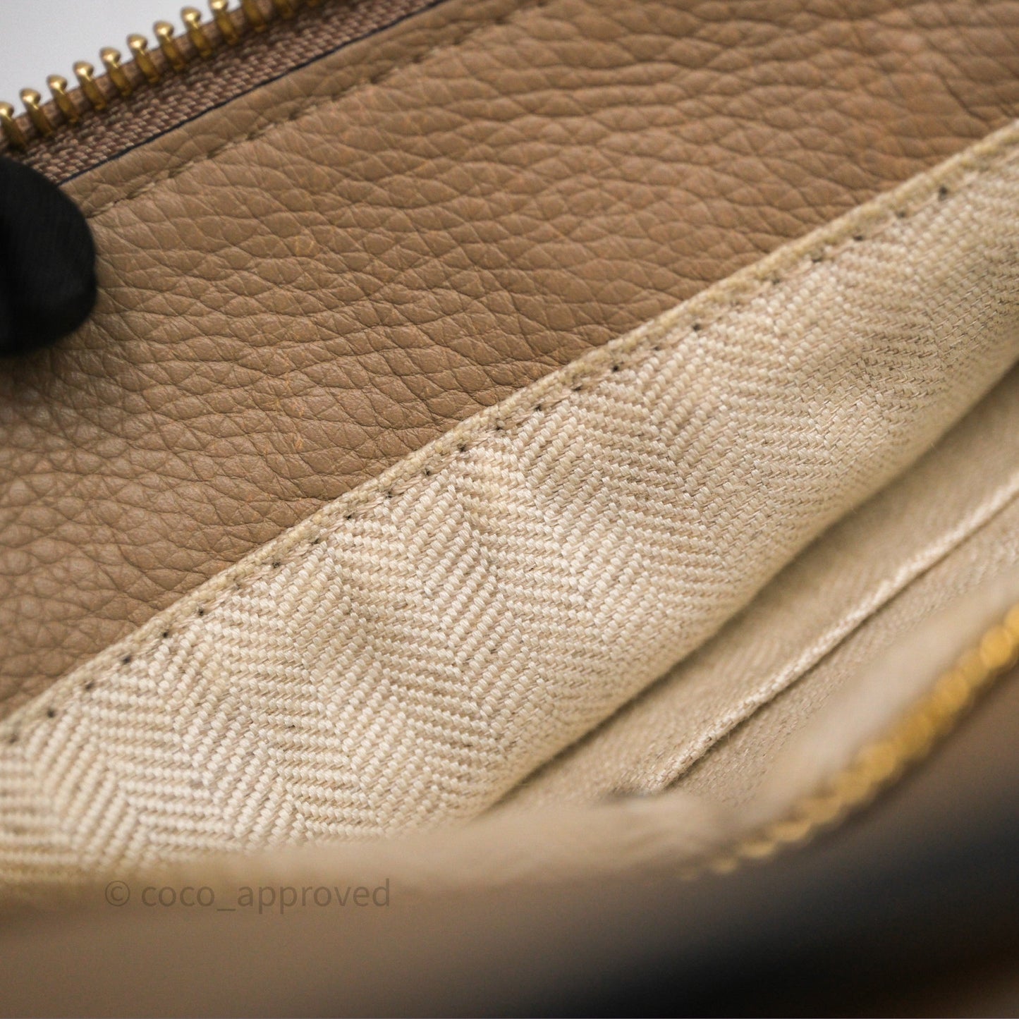 Loewe Small Puzzle Bag Sand Mink Grained Calfskin