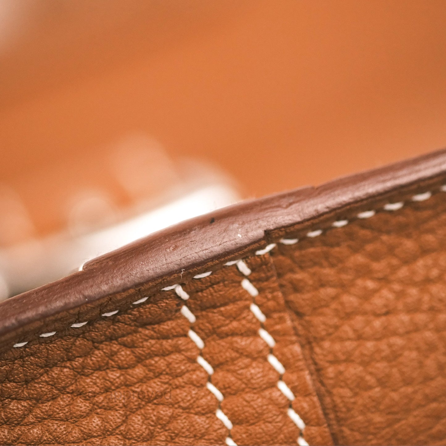 Hermès Halzan 31 Gold Clemence Palladium Hardware