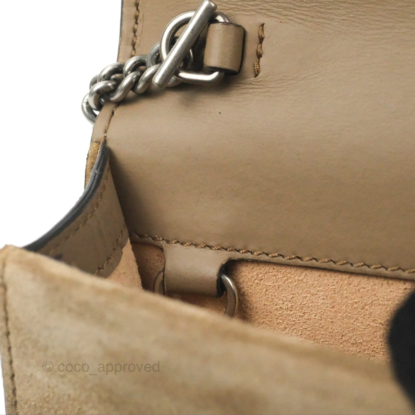 Gucci Dionysus GG Supreme Super Mini Crossbody Bag Ruthenium Hardware