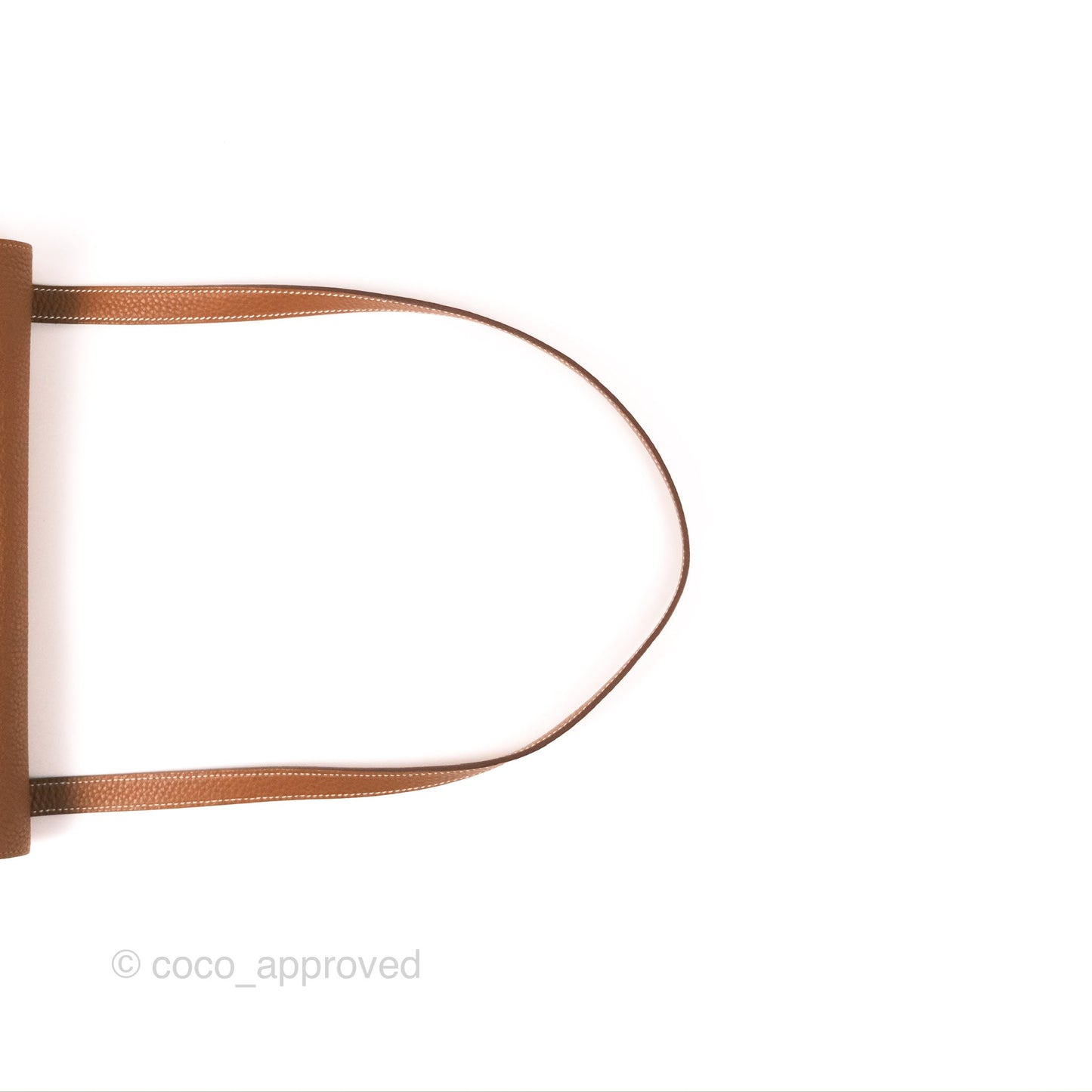 Hermès Halzan 31 Gold Clemence Palladium Hardware