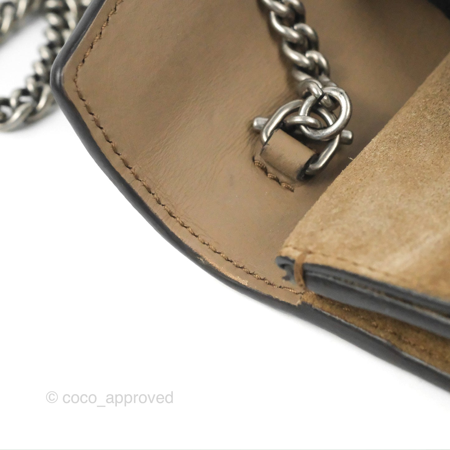 Gucci Dionysus GG Supreme Super Mini Crossbody Bag Ruthenium Hardware