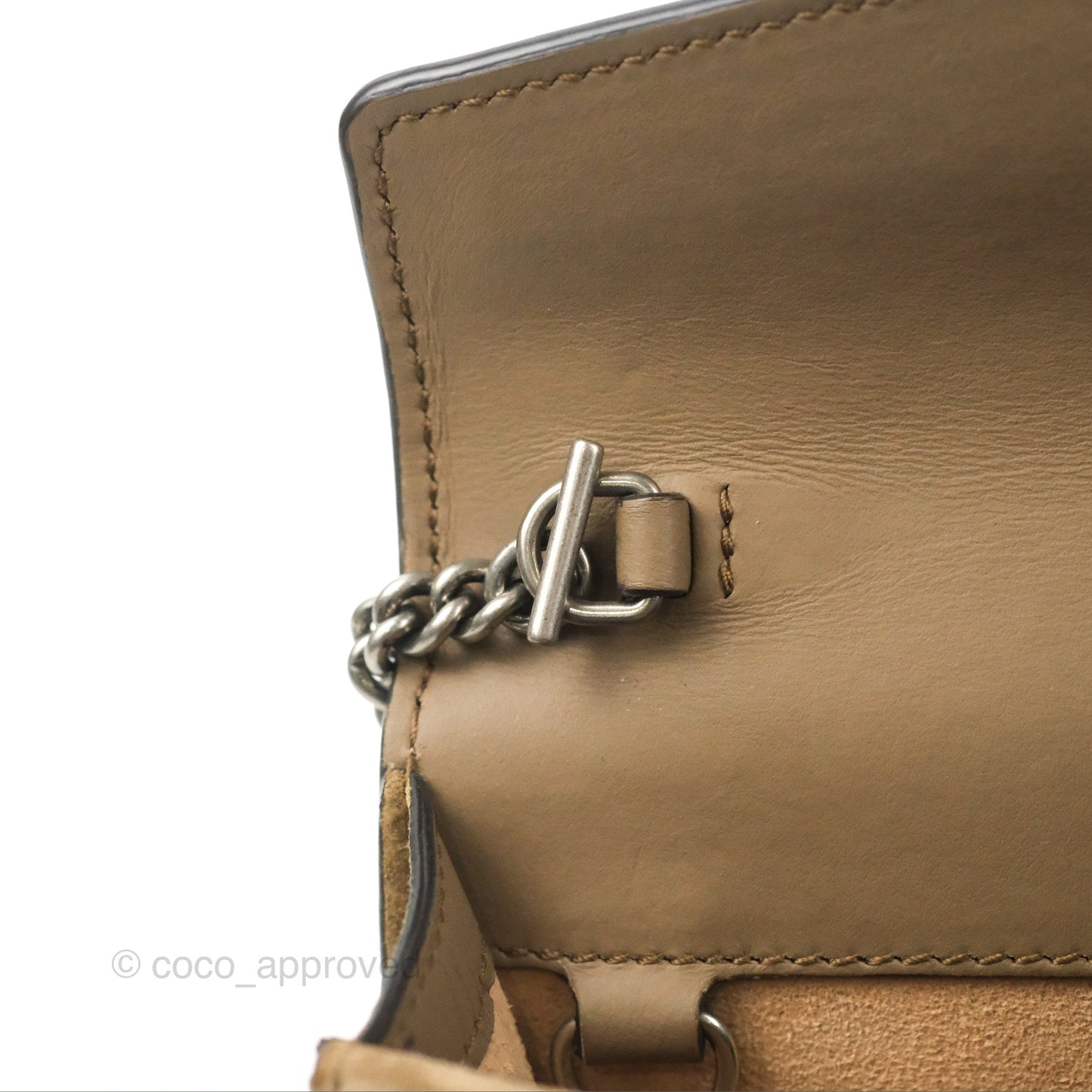 Gucci Dionysus GG Supreme Super Mini Crossbody Bag Ruthenium Hardware
