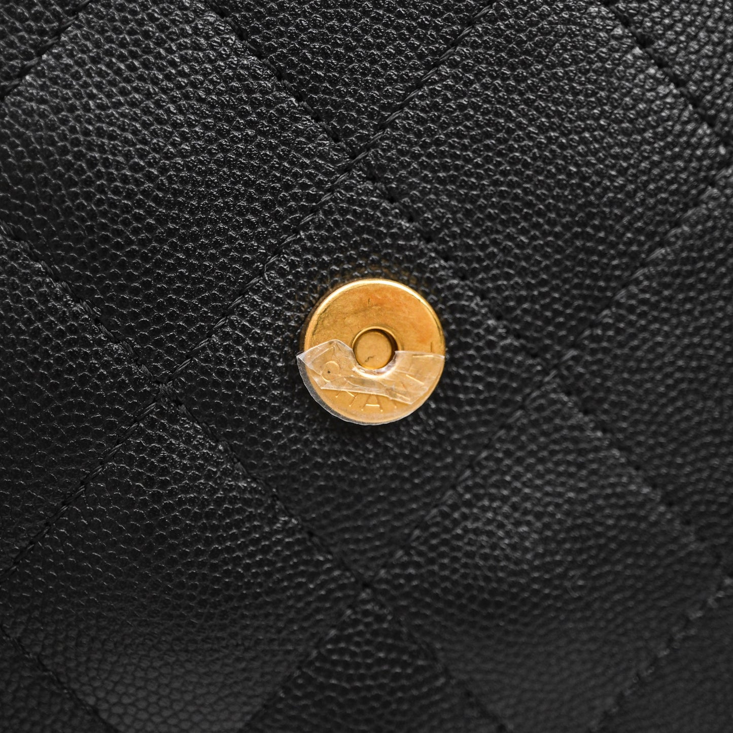 Chanel 25 Small Black Caviar Aged Gold Hardware