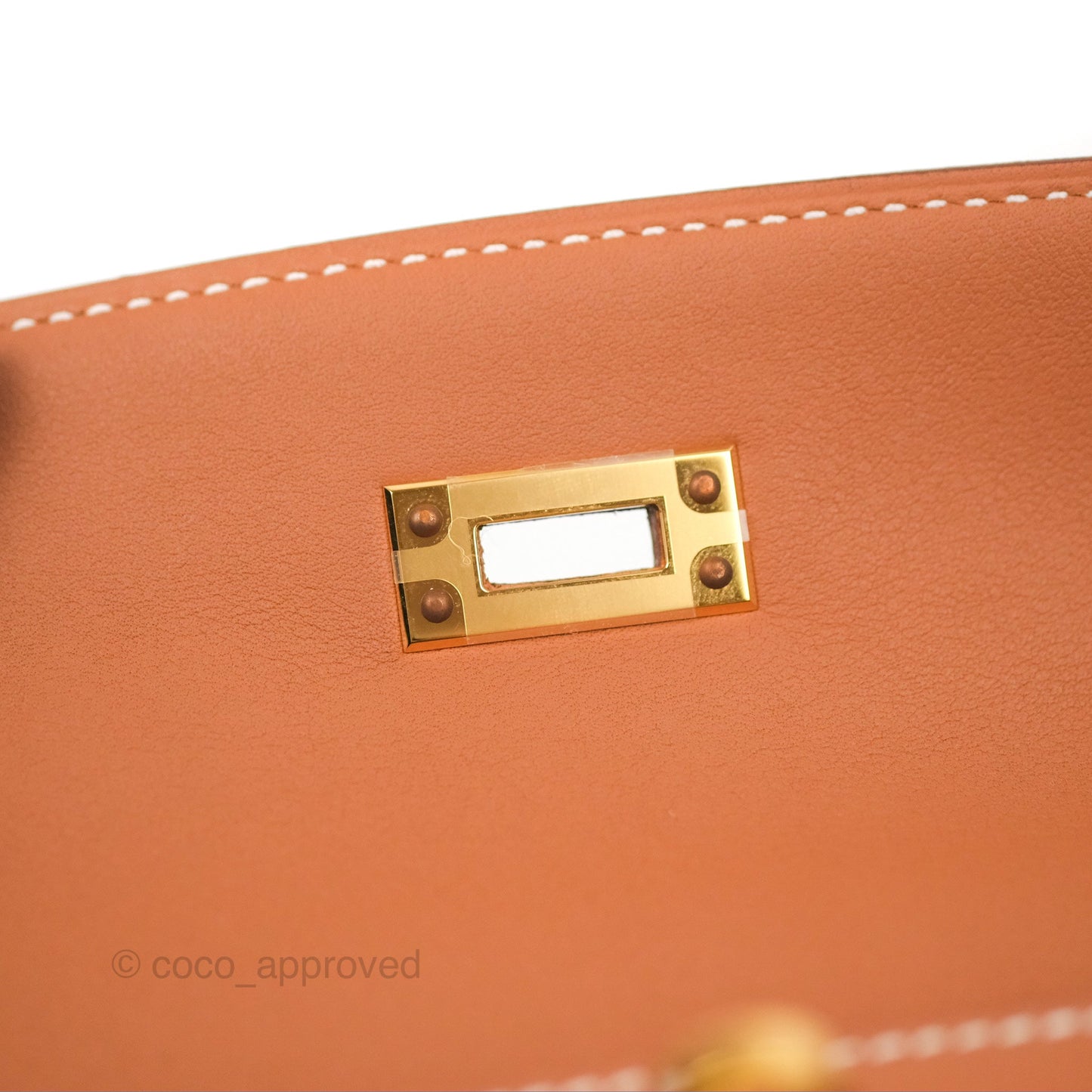 Hermès Kelly Mini Pochette Gold Swift Gold Hardware