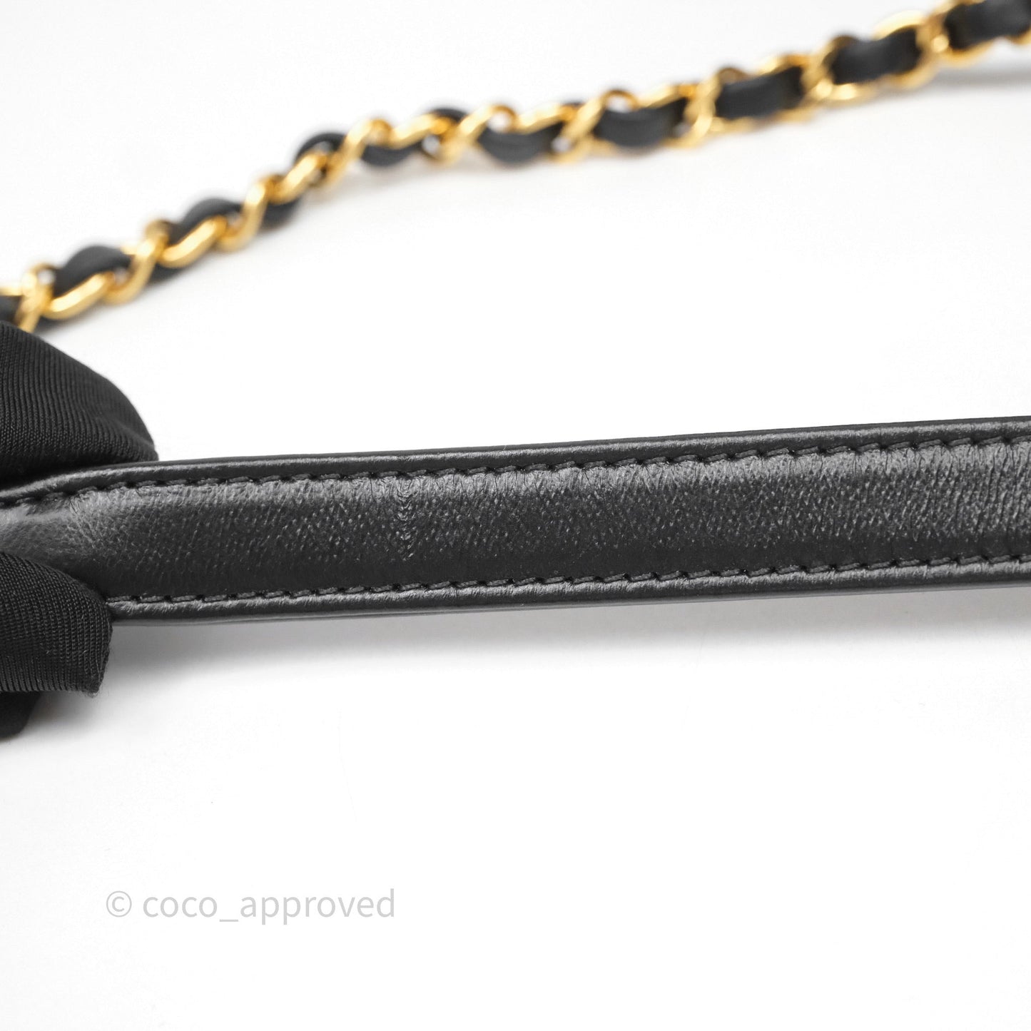 Chanel Quilted Color Match Flap Black Lambskin Gold Hardware