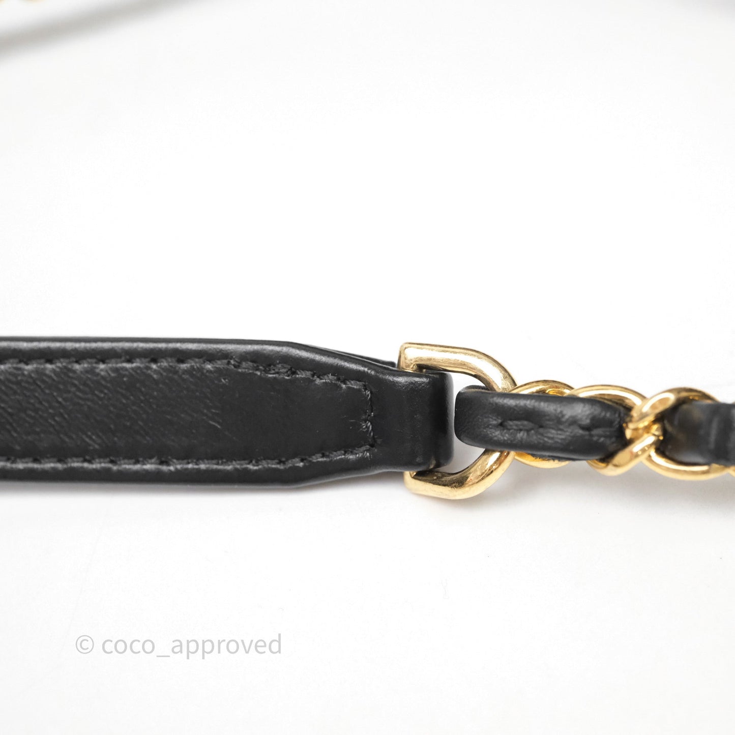 Chanel Quilted Color Match Flap Black Lambskin Gold Hardware