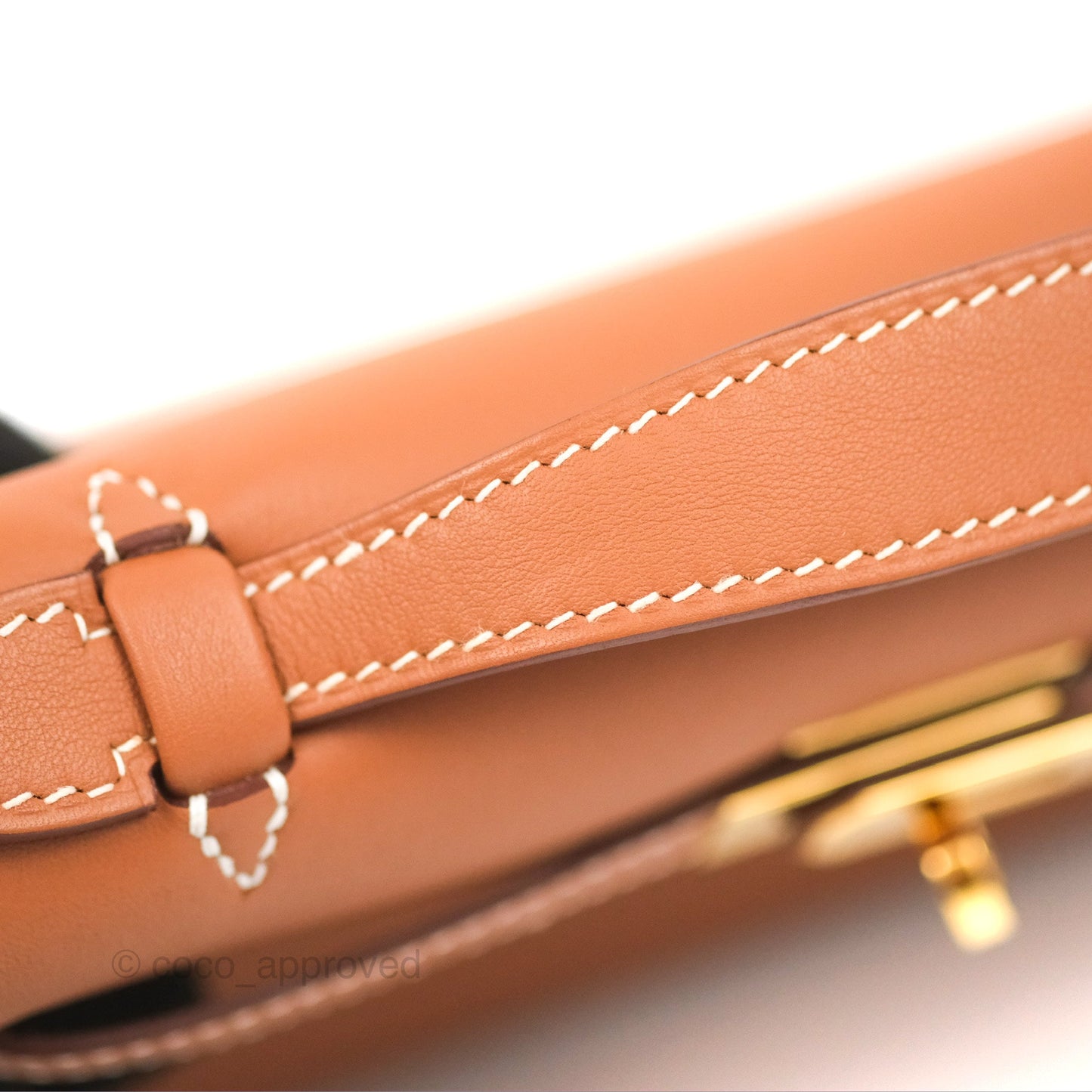 Hermès Kelly Mini Pochette Gold Swift Gold Hardware